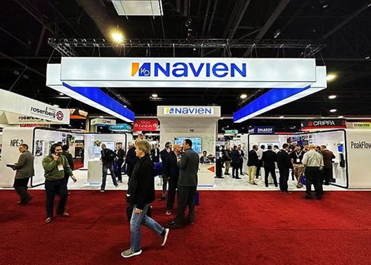 為地球低碳，為夢想揚(yáng)帆——慶東納碧安亮相亞特蘭大AHR 2023