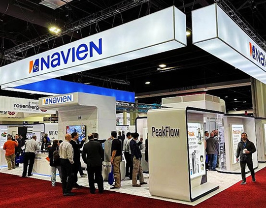 為地球低碳，為夢想揚(yáng)帆——慶東納碧安亮相亞特蘭大AHR 2023