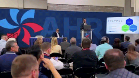 為地球低碳，為夢想揚(yáng)帆——慶東納碧安亮相亞特蘭大AHR 2023